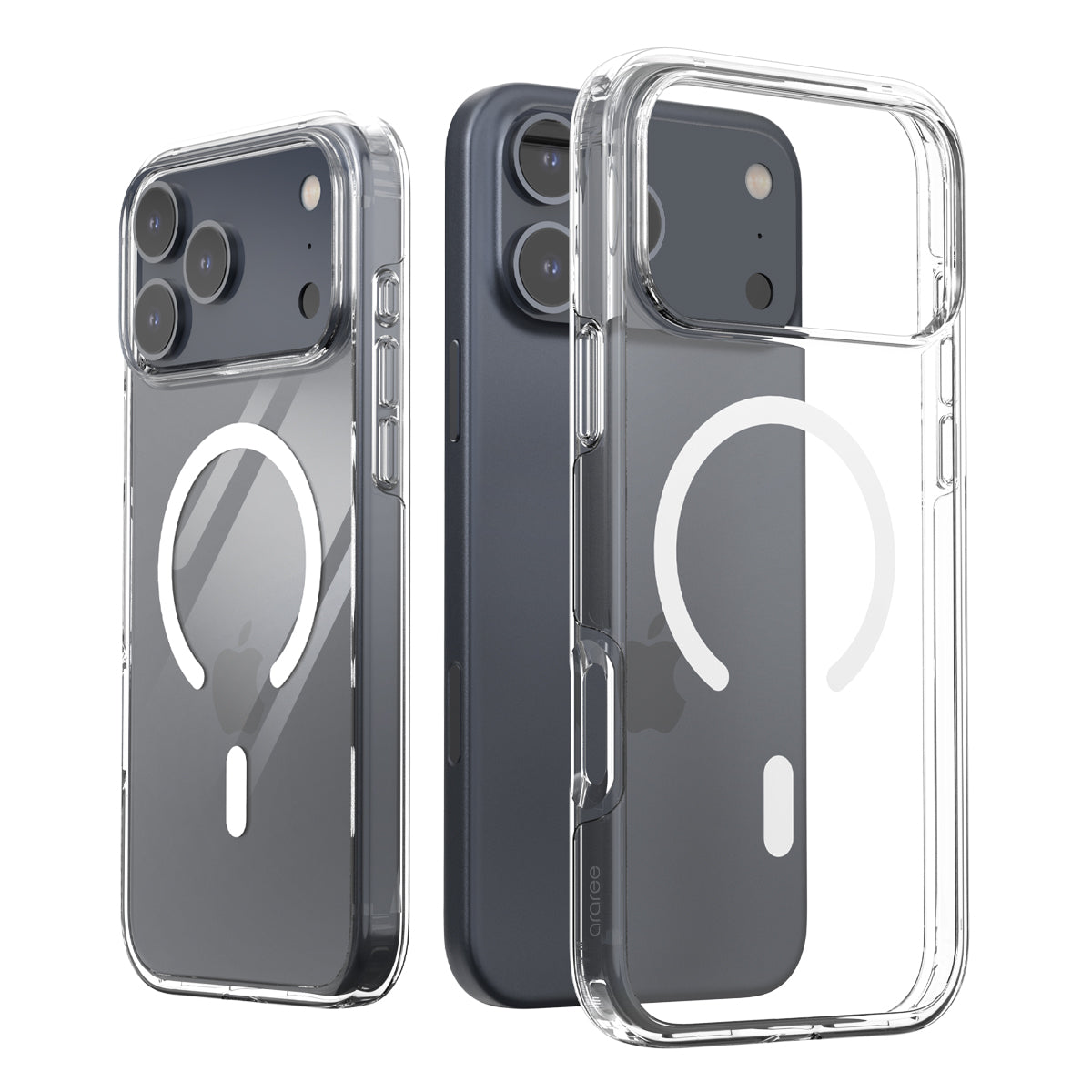 Araree iPhone 17 Pro Max Duple Magsafe Case - Clear Araree iPhone 17 Pro Max Duple Magsafe Case - Clear